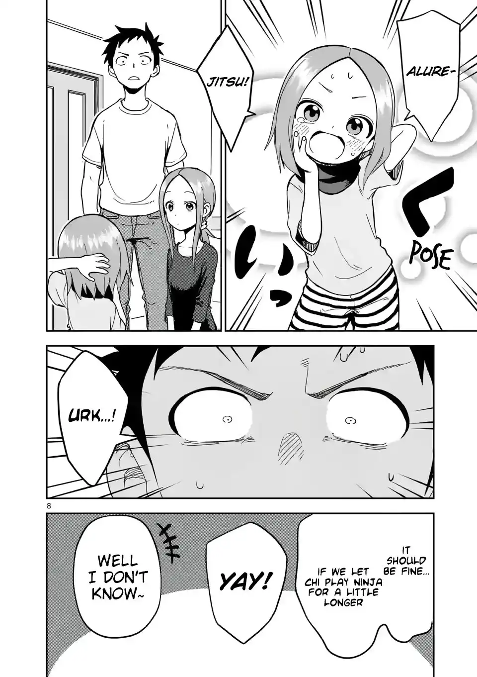 Karakai Jouzu no (Moto) Takagi-san Chapter 206 8